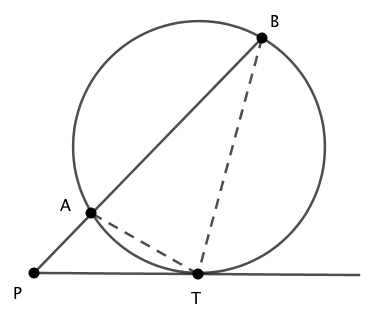 方べきの定理3の証明